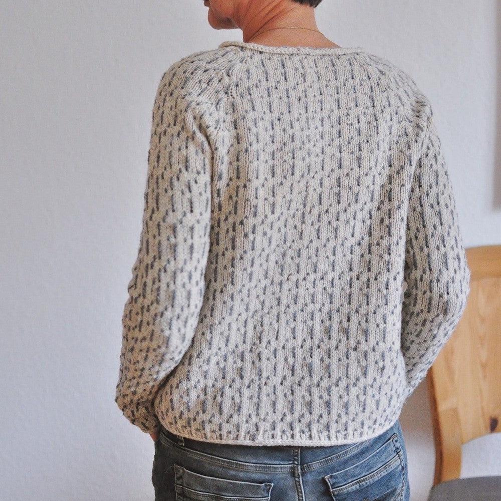 Chic Grey Boat Neck Sweater